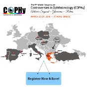 The 9th World Congress on Controversies in Ophthalmology (COPHy): Athens, Greece, 22-24 March 2018